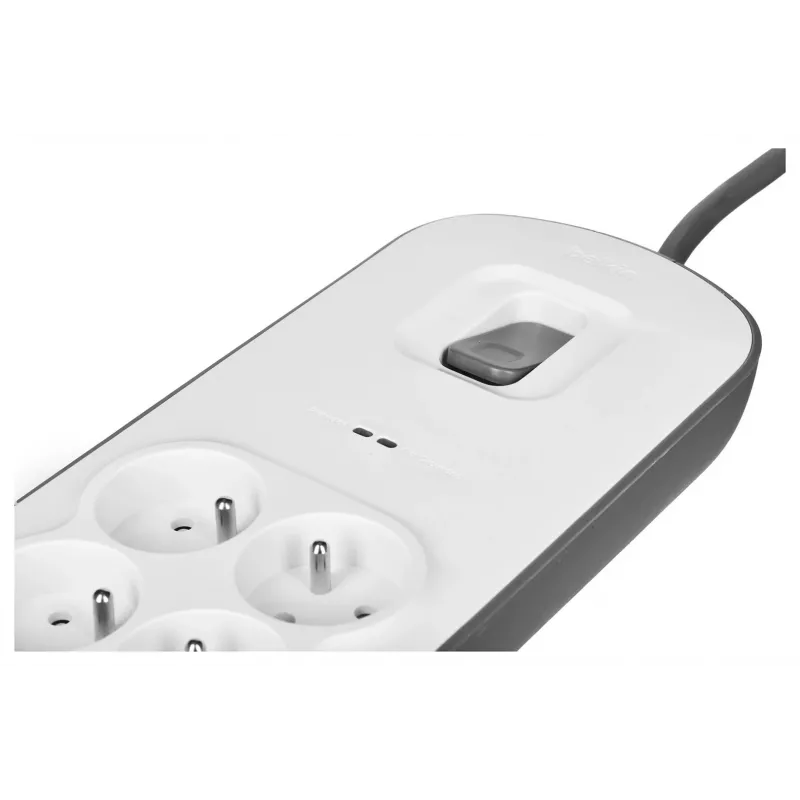 Apsauginis nuo viršįtampių lizdų blokas Belkin BSV604ca2m Baltas 6 AC lizdai 2 m