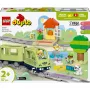 Traukinuko rinkinys LEGO DUPLO Interaktyvus nuotykių geležinkelis 10427, 57 dalių, 2 minifigūrėlės, nuo 2 metų
