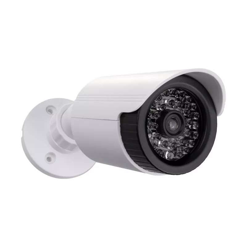 Netikra vamzdinė kamera su IR šviesos diodais, CEE IR1800 W – apsaugos imitacija