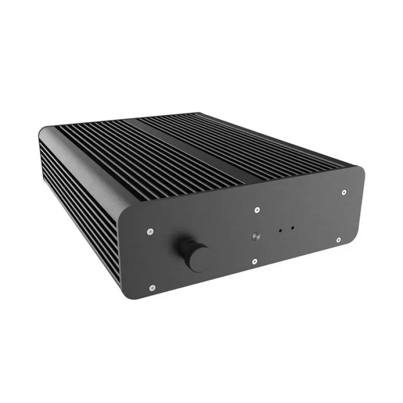 Akasa Pascal TX Plus korpusas Thin-mini-ITX, Intel, IP65 apsauga, be ventiliatoriaus – juodas