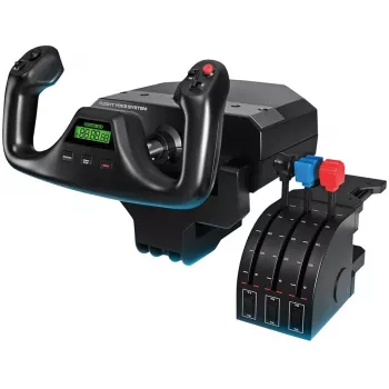 Vairalazdė ir droselio blokas Logitech G Flight Yoke System 945-000004