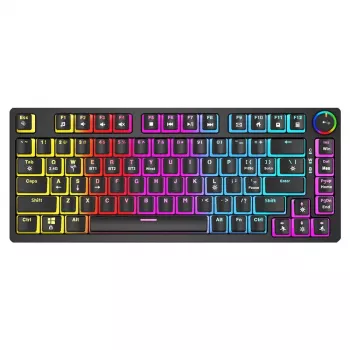 Gaming klaviatūra Savio SAVGK-PHENIX RED PUDDING Mechaninė RGB Belaidė