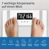 Svarstyklės kūno analizei ADE BA2300-2 su Bluetooth ir kūno riebalų matavimu