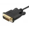 Equip USB Type C į DVI-D Dual Link laidas, vyriškas į vyrišką, 1,8 m
