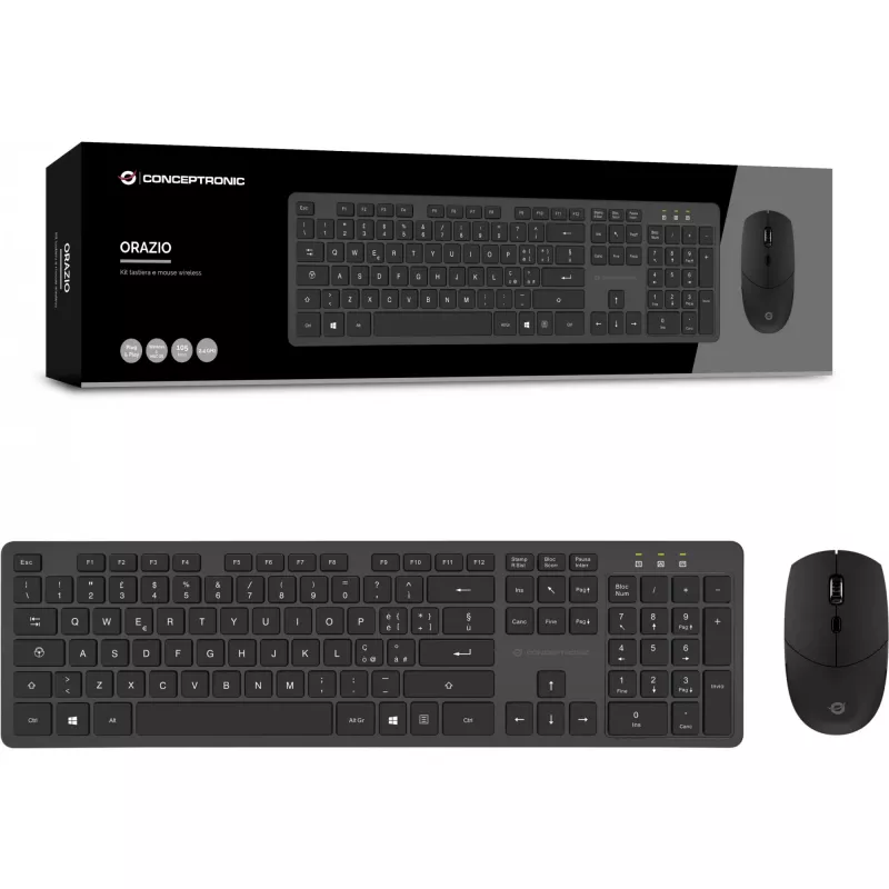 Belaidis klaviatūros ir pelės rinkinys Conceptronic Orazio ORAZIO01IT