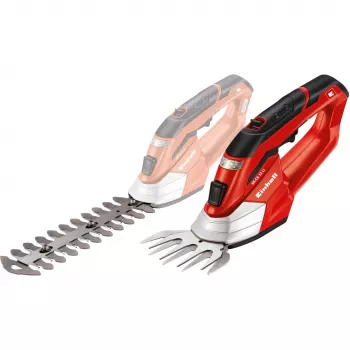 Belaidė žoliapjovė Einhell GE-CG 12 Li, 12 V, Li-Ion, juoda, raudona, sidabrinė