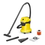 Šlapias ir sausas dulkių siurblys Karcher WD 3 V-17/4/35, 17 L, 1000 W, 4,5 kg, 4 ratai, 3,5 m žarna