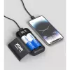 Įkroviklis / power bank ličio jonų baterijoms 18650 / 20700 / 21700 Xtar PB2SL V2 juodas