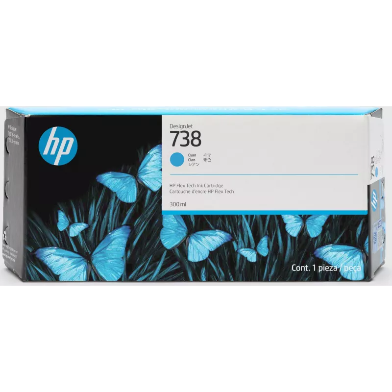 Kasetė HP 498N4A 738 Juoda, suderinama su HP spausdintuvais