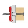 Fischer 537258 sraigtinis inkaras / sieninis kaištis 50 vnt. Sraigtų ir kaiščių rinkinys 50 mm