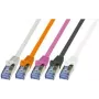 Tinklo laidas LogiLink 7,5 m Cat7 RJ-45 S/FTP juodas