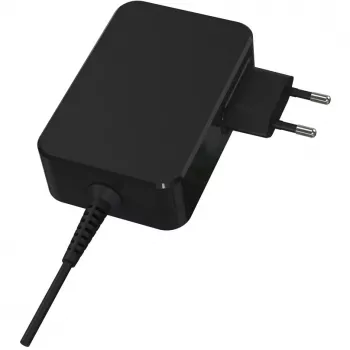 LC-Power LC-NB-GAN-90-C 90W USB-C nešiojamojo kompiuterio įkroviklis (juodas, patalpoms)