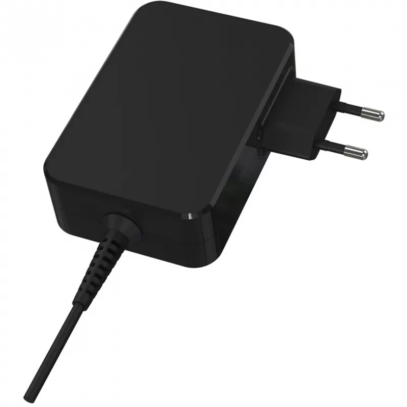 LC-Power LC-NB-GAN-90-C 90W USB-C nešiojamojo kompiuterio įkroviklis (juodas, patalpoms)