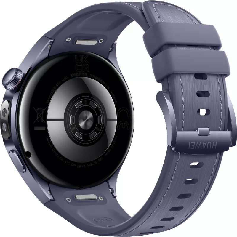HUAWEI Watch 5 46mm pilkai violetinis titano korpusas su kompozitiniu dirželiu