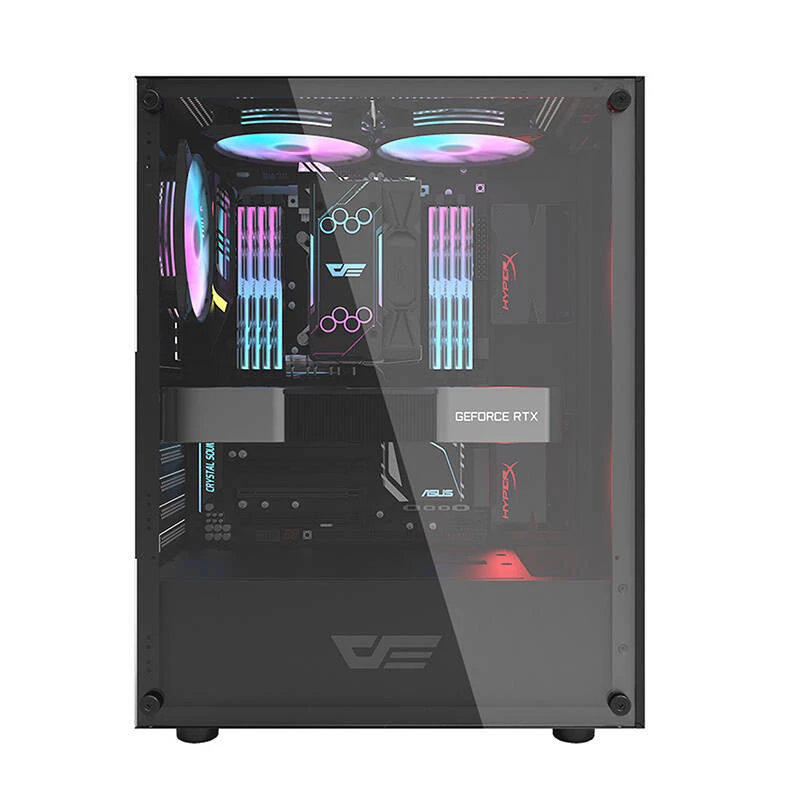Korpusas Darkflash DK100 (juodas)