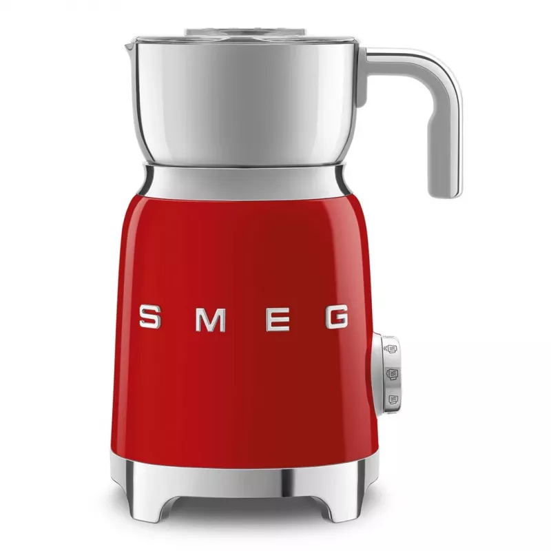 Smeg 50's Style MFF11RDEU raudonas pieno putotojas ir šildytuvas