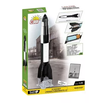 Konstruktorius COBI V2 Raketa 560 dalių Antrasis pasaulinis karas