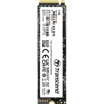 Transcend MTE712A - SSD - šifruotas - 1 TB - vidinis - M.2 2280 (dvipusis) - PCIe 4.0 x4 (NVMe) - 256 bitų AES - savaiminio šifravimo diskas (SED), TCG Opal Encryption 2.0