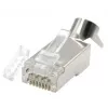 RJ45 jungtys GEMBIRD CAT7 8P8C auksuotos 15µ FTP/SFTP, pakuotė 100 vnt.
