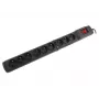 Įtampos apsaugos blokas Armac M9/15/CZ juodas 9 lizdai 250V 1,5m