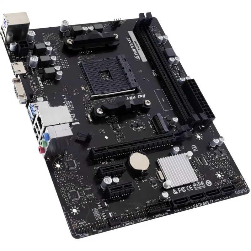 Pagrindinė plokštė Biostar B550MHP AMD B550 Socket AM4 Micro ATX