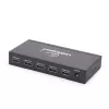 Gembird DSP-4PH4-02 HDMI skirstytuvas, 1x HDMI į 4x HDMI, HDMI 1.4, 225 MHz, 3D, plieninis, juodas