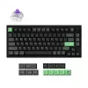 Mechaninė klaviatūra Keychron P1 H-M1Z 75% laidinė ir belaidė USB, RF, Bluetooth 5.2, RGB foninis apšvietimas, juoda, baterija iki 100 h, USB-C