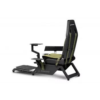 Next Level Racing Flight Simulator Boeing Military 396055 sėdynė – specializuota aviacinė kėdė su vairalazdės ir pedalų tvirtinimo vietomis