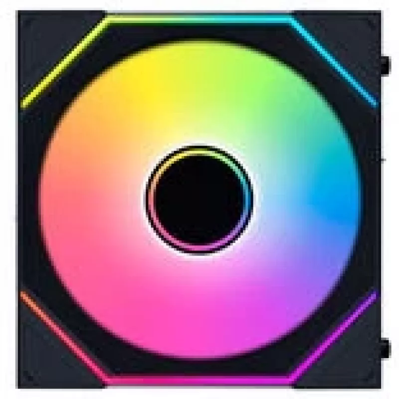 LIAN LI UNI FAN SL Wireless 120mm ARGB 3 rinkinys Juodas