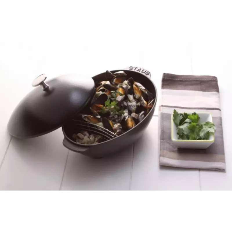 Puodas ZWILLING STAUB SPECIALITIES 2 L Juodas Keraminis Indukcinis