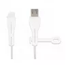 DeLOCK apsauginiai dangteliai USB Type-A ir USB Type-C kištukams, 2 vnt., balti