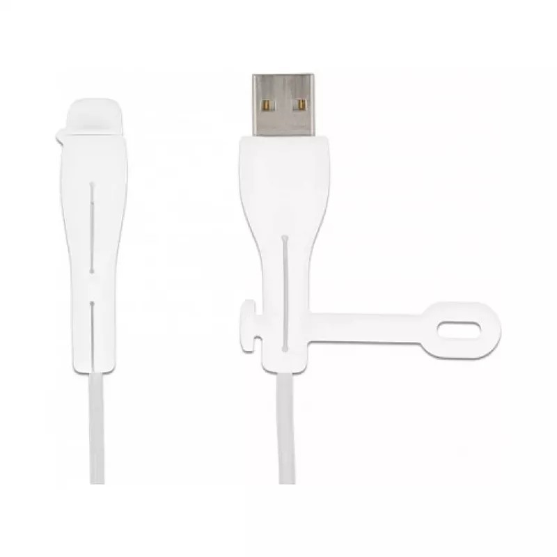 DeLOCK apsauginiai dangteliai USB Type-A ir USB Type-C kištukams, 2 vnt., balti