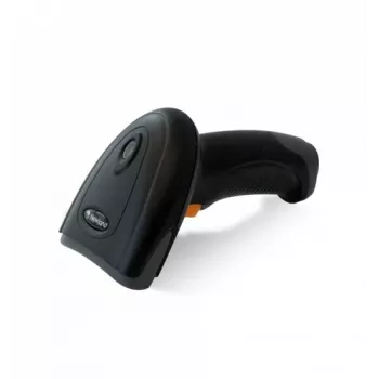 HR11+ Aringa 1D CCD rankinis skaitytuvas juodas su 2 m tiesiu RS232 kabeliu