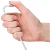 GOOBAY itin minkštas pintas USB 2.0 laidas, USB-C kištukas > USB-C kištukas (baltas, 1 m)