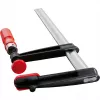 F-veržlė Bessey TPN20B6BE — 20 cm anga, aliumininis korpusas, juodos ir raudonos dalys