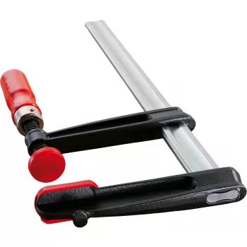 F-veržlė Bessey TPN20B6BE — 20 cm anga, aliumininis korpusas, juodos ir raudonos dalys