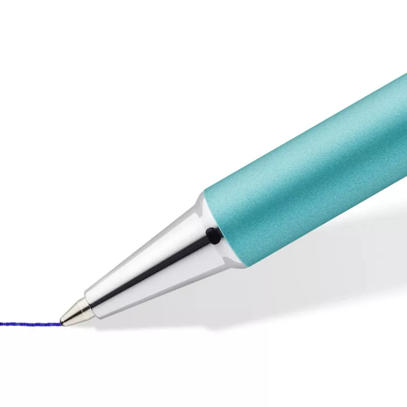 Staedtler elance 421 45 – metalinis rašiklis su mėlynu rašalu