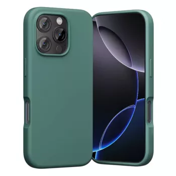 Apsauginis dėklas Vention KUHG0-40 iPhone 16 Pro Max MagSafe, žalias, minkštas plonas užvalkalas