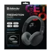 Belaidės ausinės DEFENDER Freemotion B480 — uždedamos, uždaros, Bluetooth, 20–20000 Hz, 99 dB, USB-C, AUX