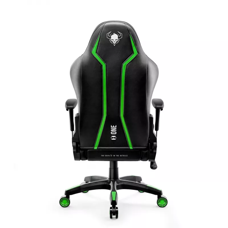 Žaidimų kėdė Diablo X-One 2.0 Normal Size juoda, žalia