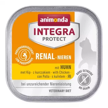 ANIMONDA Integra Protect Renal Chicken – šlapias kačių ėdalas – 100 g