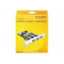 DeLOCK 89301 vidinė sąsajos plokštė USB 3.2 Gen 1 (3 išoriniai + 1 vidinis USB-A prievadas, PCIe)