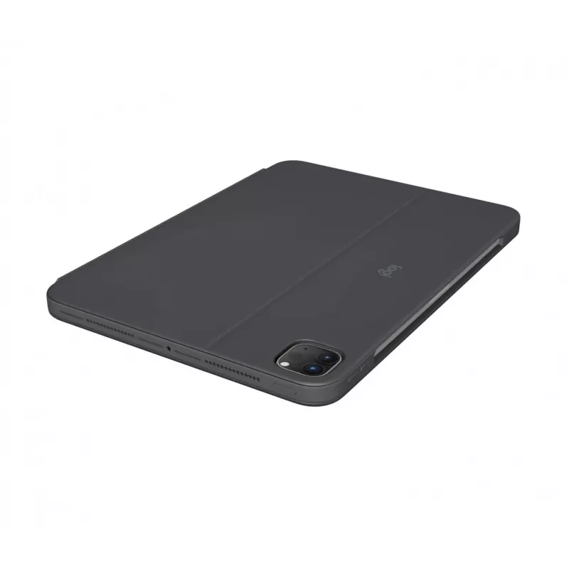 Logitech Combo Touch klaviatūra su dėklu iPad Pro QWERTY US International Trackpad Graphite