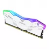 Team Group T-Force DELTAa RGB DDR5 atminties rinkinys 32 GB (2 x 16 GB) 6000 MHz CL30 baltas