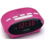 Radijo laikrodis Lenco Ices ICR-210 Pink