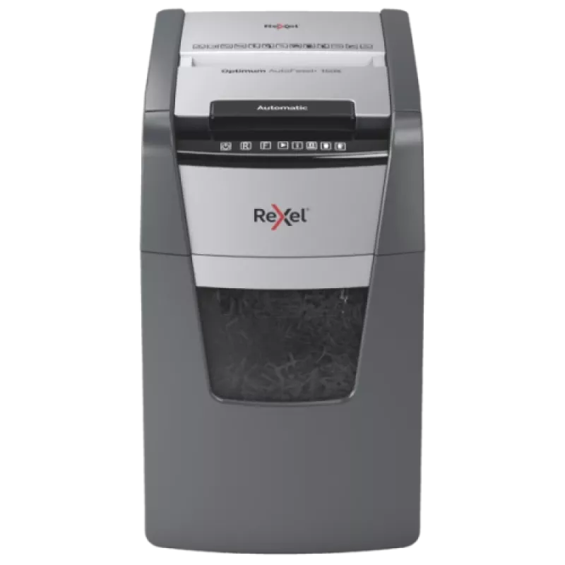 Rexel Optimum AutoFeed+ 150X automatinis skersinis popieriaus smulkintuvas P4