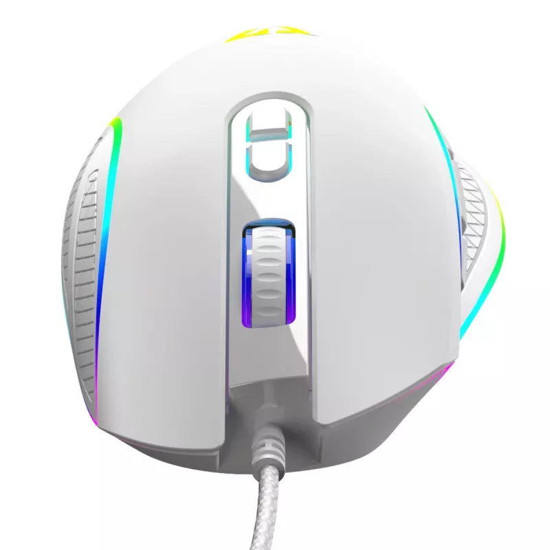 Optinė laido pelė MODECOM Volcano Veles (balta) M-MC-VELES-200