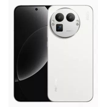 Išmanusis telefonas REALME GT 8 Pro 5G — 6,79 colio AMOLED 3136×1440, Snapdragon 8 Elite, 16 GB RAM, 512 GB, 50/200/50 MP, 7000 mAh, Baltas
