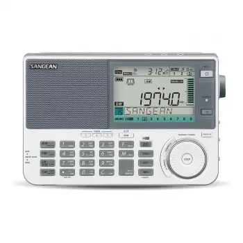Nešiojamas radijo imtuvas Sangean ATS-909 X2 baltas – FM/AM/SW skaitmeninis derinimas