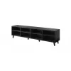TV spintelė cama meble ETNA 200 x 42 x 52 cm, juodos matinės spalvos, medžio drožlių plokštės viršus